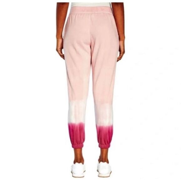 Wildfox Hadley pink tie dye loungewear L cozy joggers - Picture 2 of 5